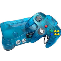 Nintendo 64 Funtastic Ice Blue Konsoll pakke