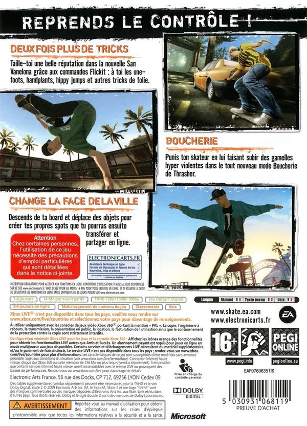 Skate 2 (Promo) - Xbox 360