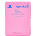 Original PlayStation 2 8MB Minnekort Rosa - PS2