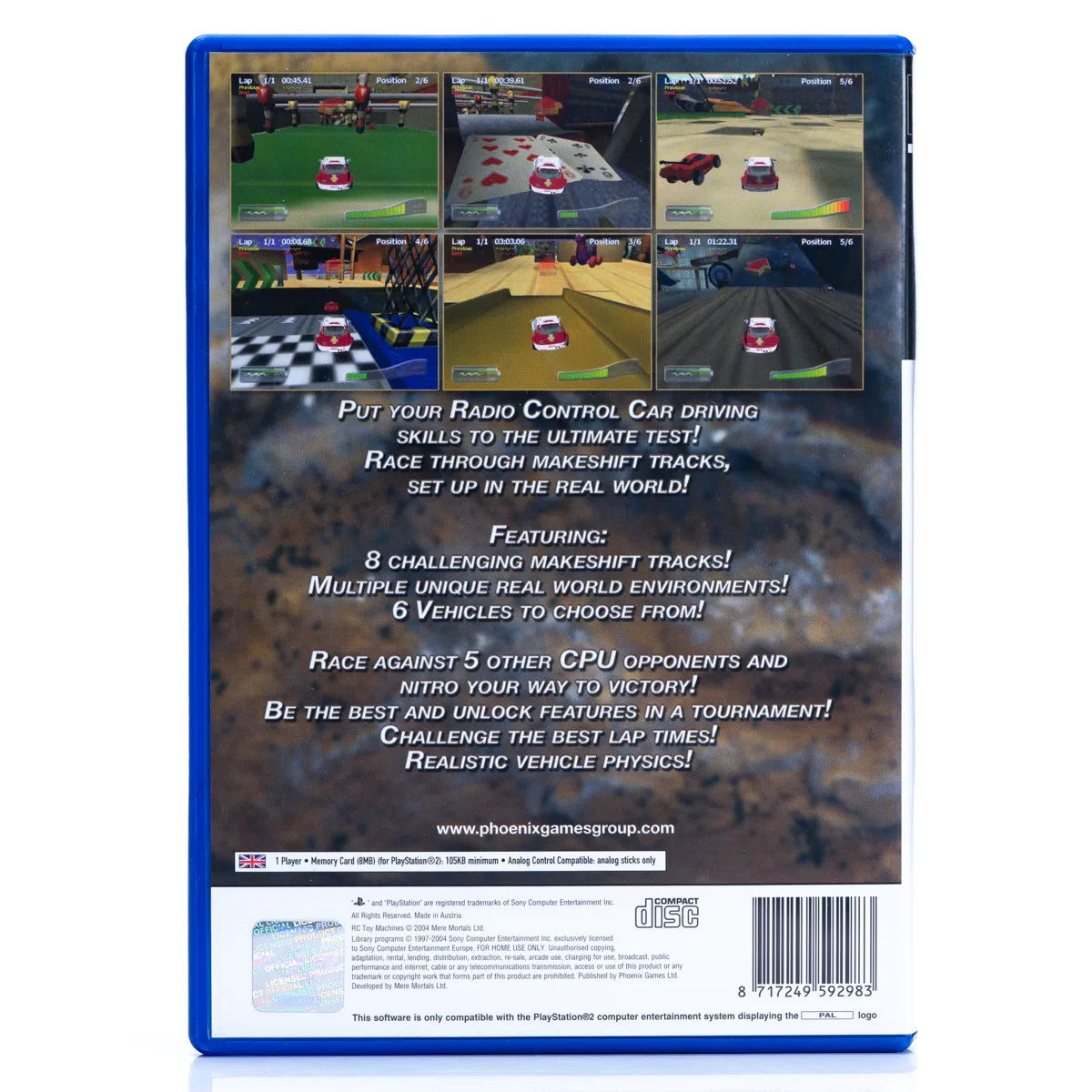RC Toy Machines - PS2