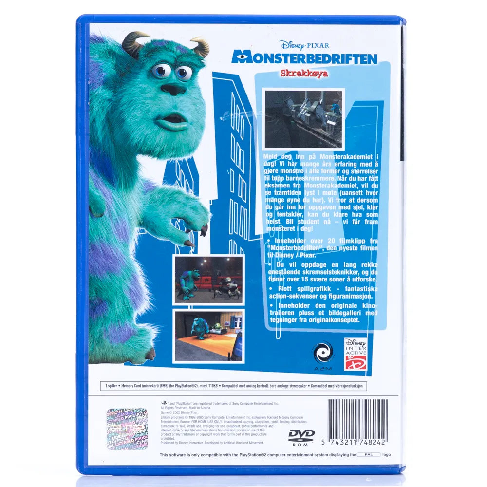 Disney Monsterbedriften Skrekkøya - PS2