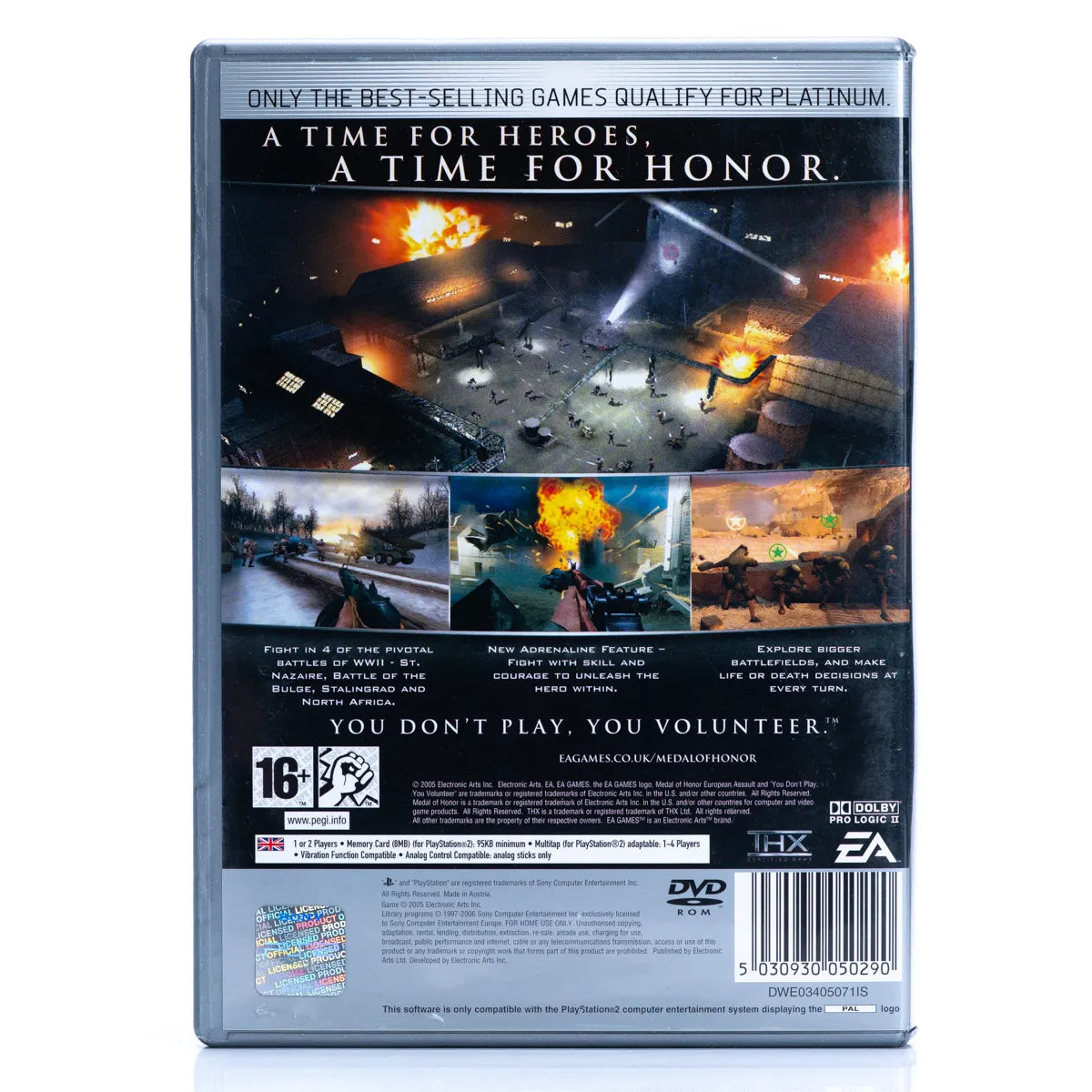 Medal of Honor: European Assault - PS2