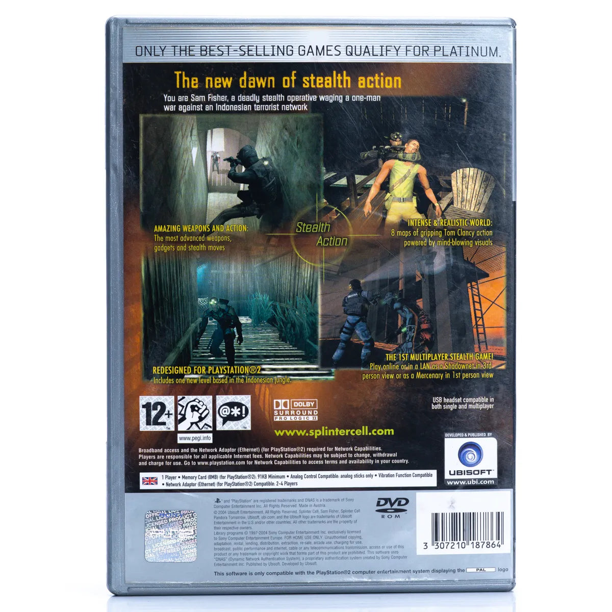 Tom Clancy's Splinter Cell: Pandora Tomorrow - PS2