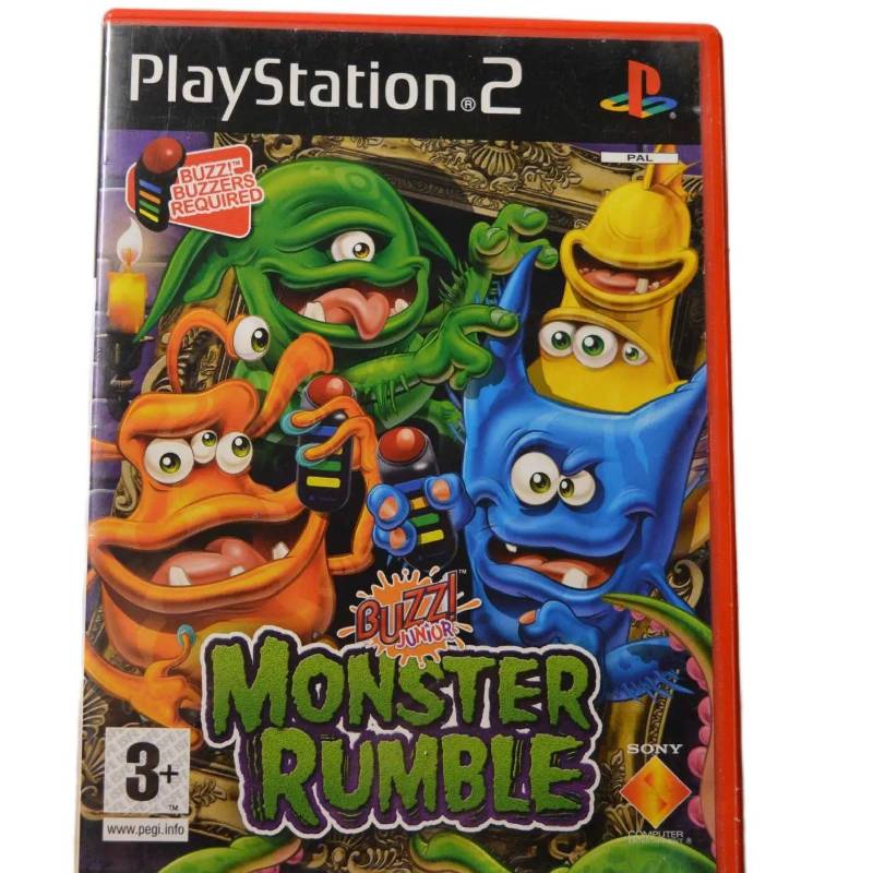 Buzz Junior: Monster Rumble (engelsk) - PS2