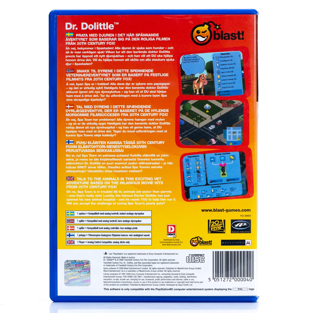 Dr. Dolittle  - PS2