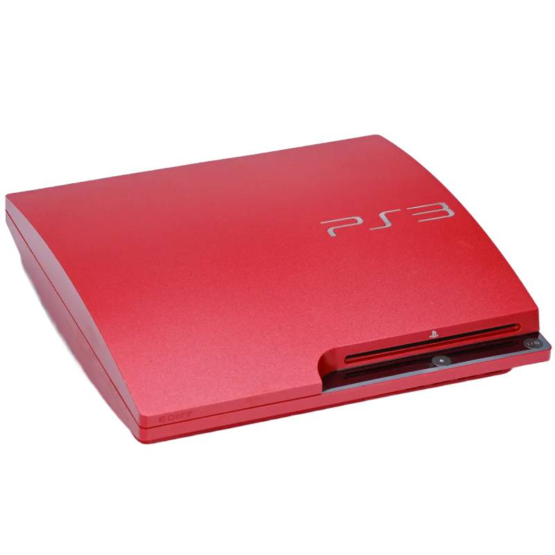 Sony PlayStation 3 Slim Limited Edition Scarlet Red - 320GB med tilbehør - PS3