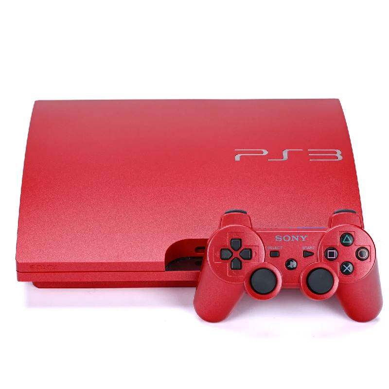 Sony PlayStation 3 Slim Limited Edition Scarlet Red - 320GB med tilbehør - PS3