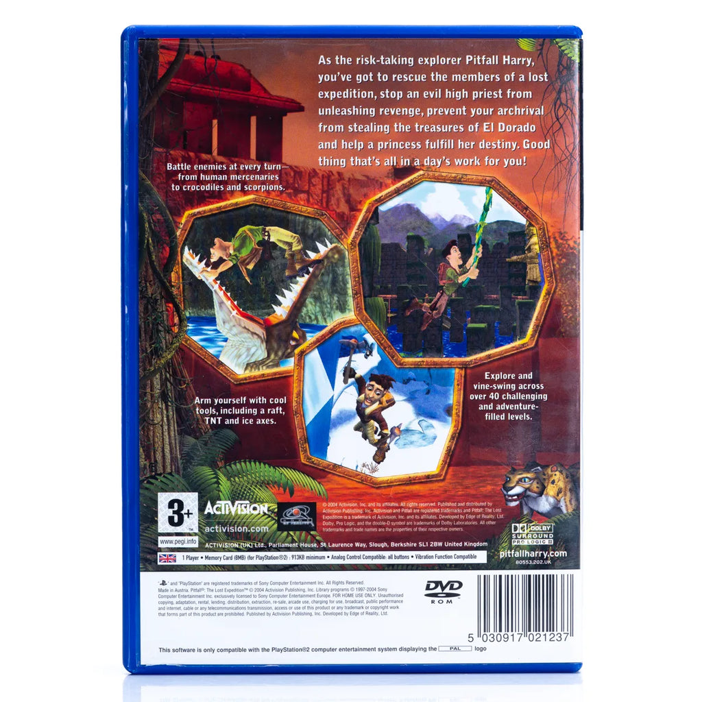 Pitfall: The Lost Expedition - PS2