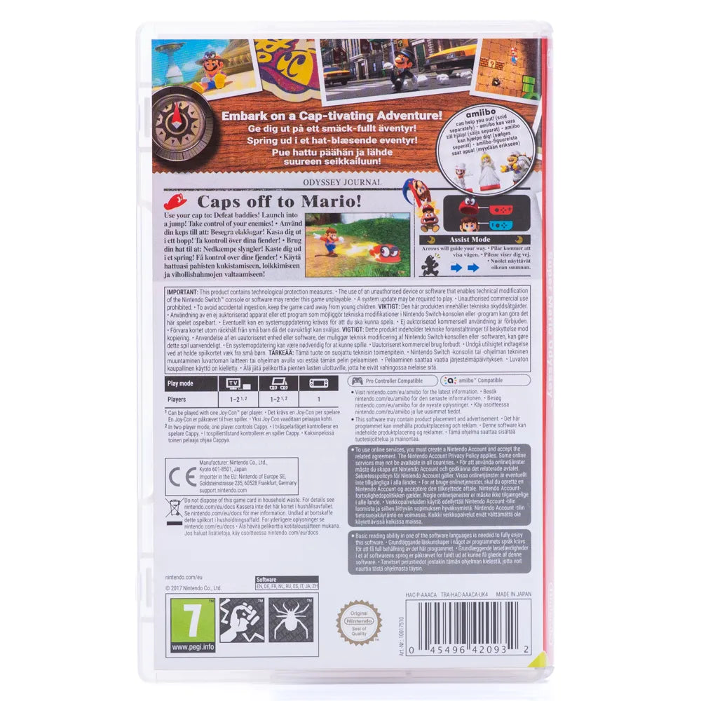 Super Mario Odyssey (Nytt)- Nintendo Switch