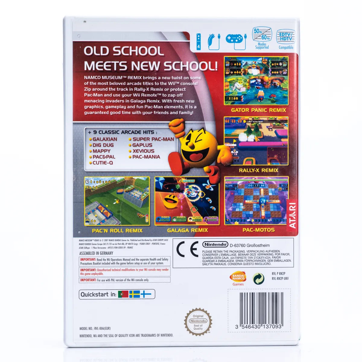 Namco Museum Remix (14 Games)