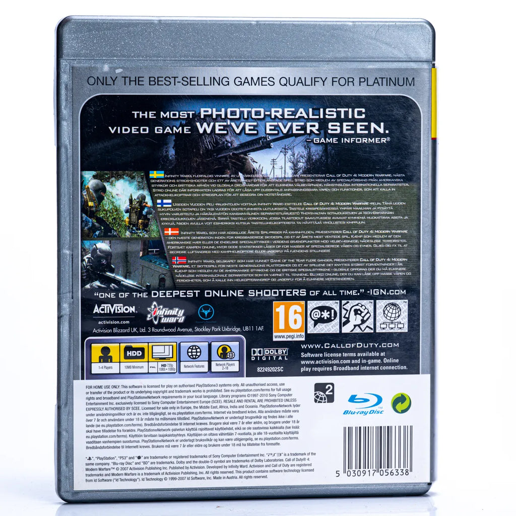 Call of Duty 4: Modern Warfare - PS3