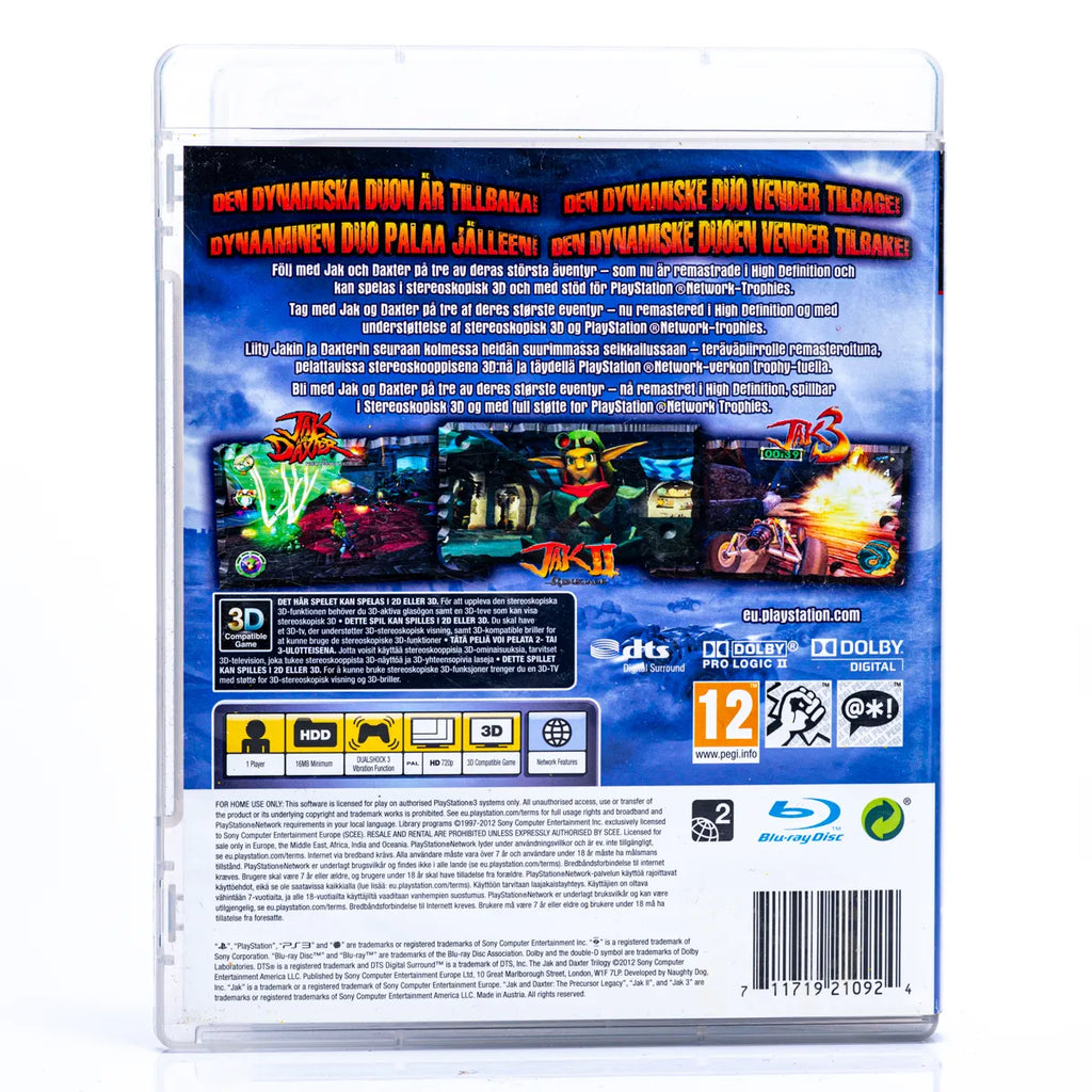 Jak and Daxter The Trilogy Classics HD - PS3