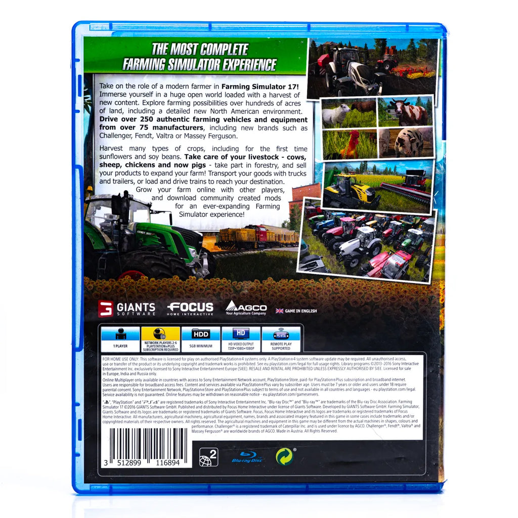 Farming Simulator 17 - PS4