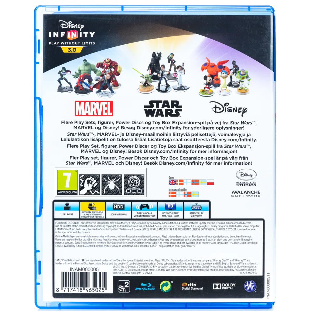 PS4 Disney Infinity 3.0