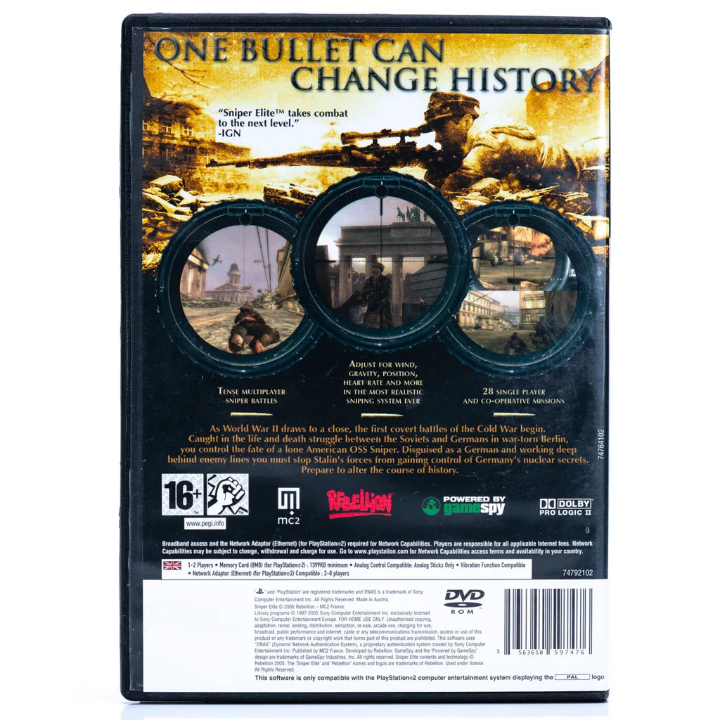 Sniper Elite - PS2
