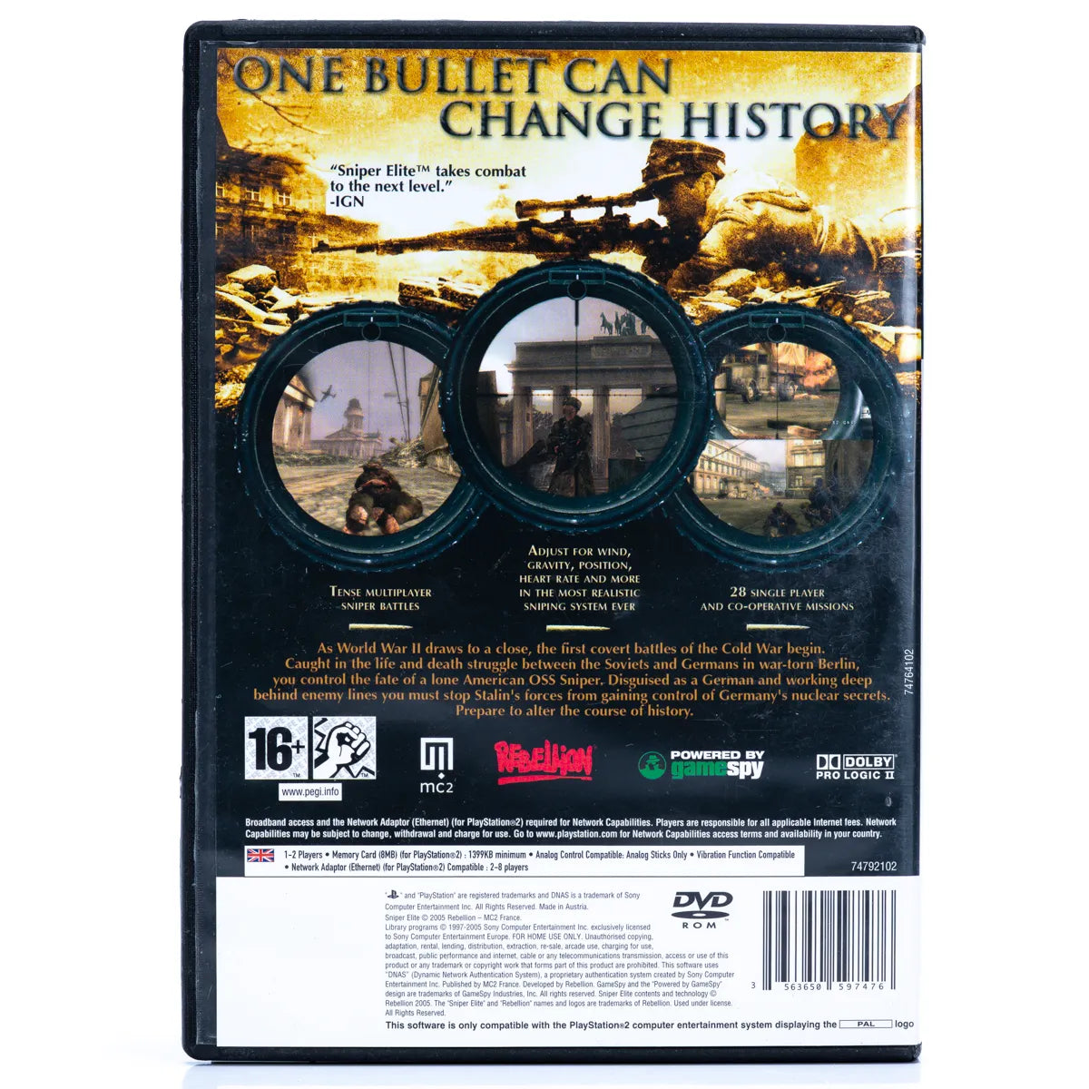 Sniper Elite - PS2