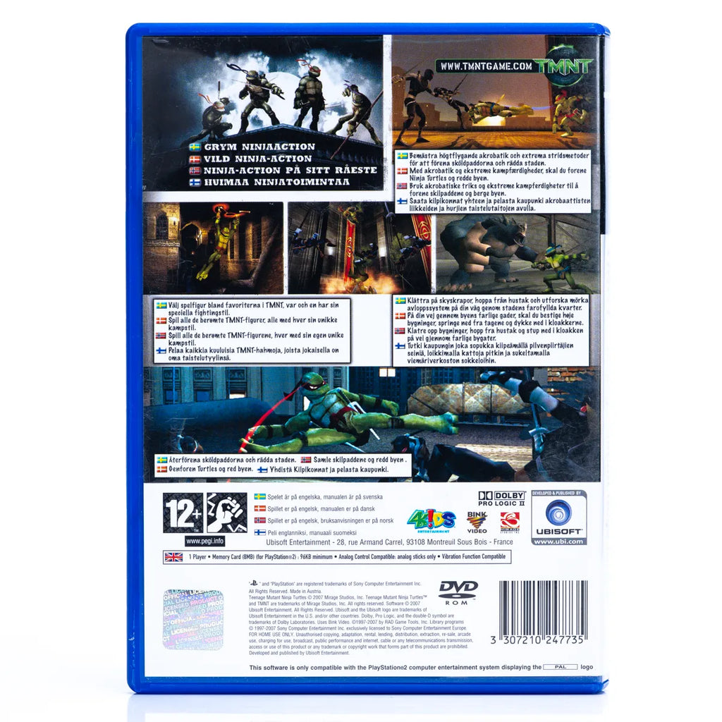 TMNT: Teenage Mutant Ninja Turtles - PS2