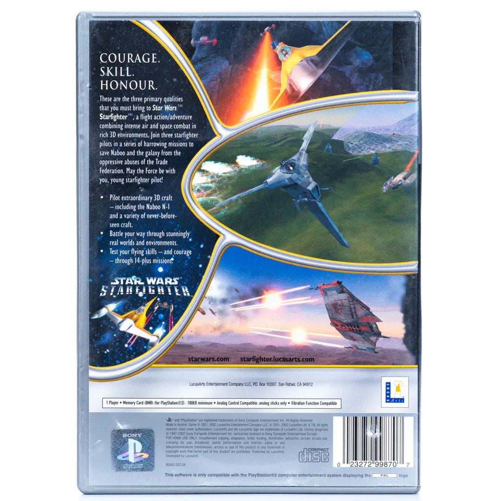 Star Wars: Starfighter - (platium)PS2