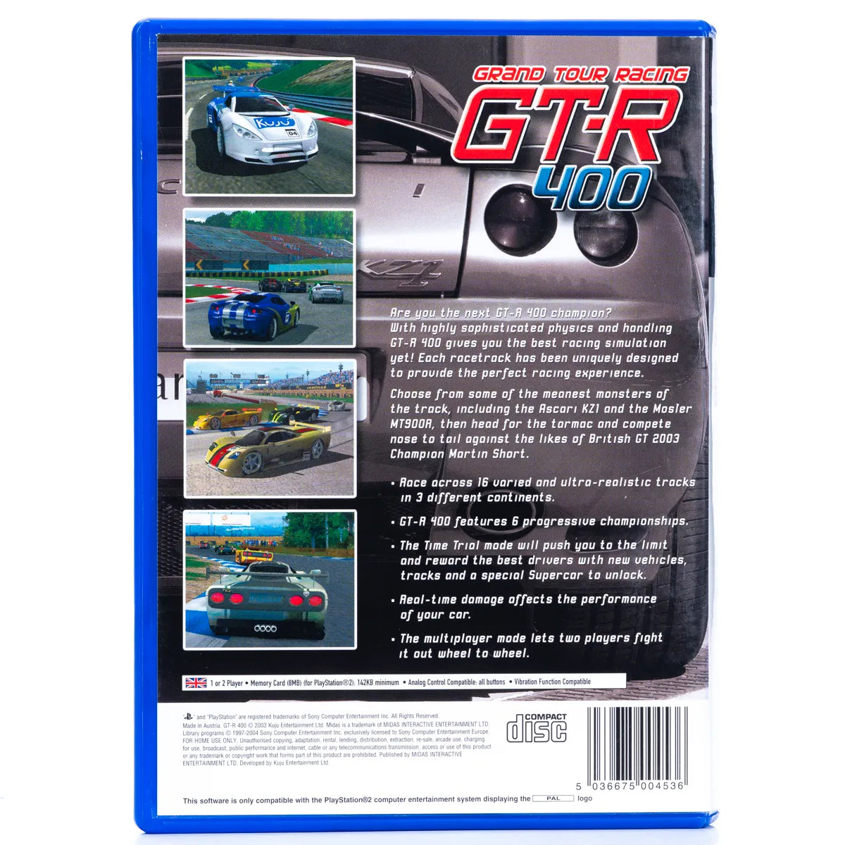 Grand Tour Racing 400 (CIB) - PS2