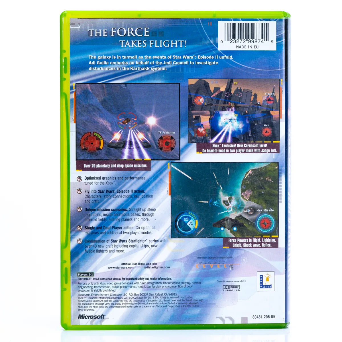 Star Wars: Jedi Starfighter - Xbox