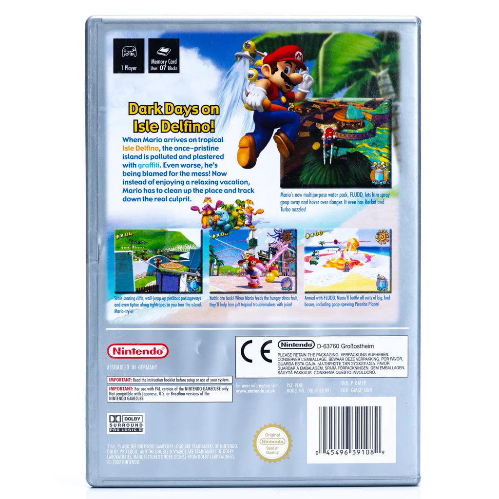 Super Mario Sunshine (Player's Choice) - GameCube