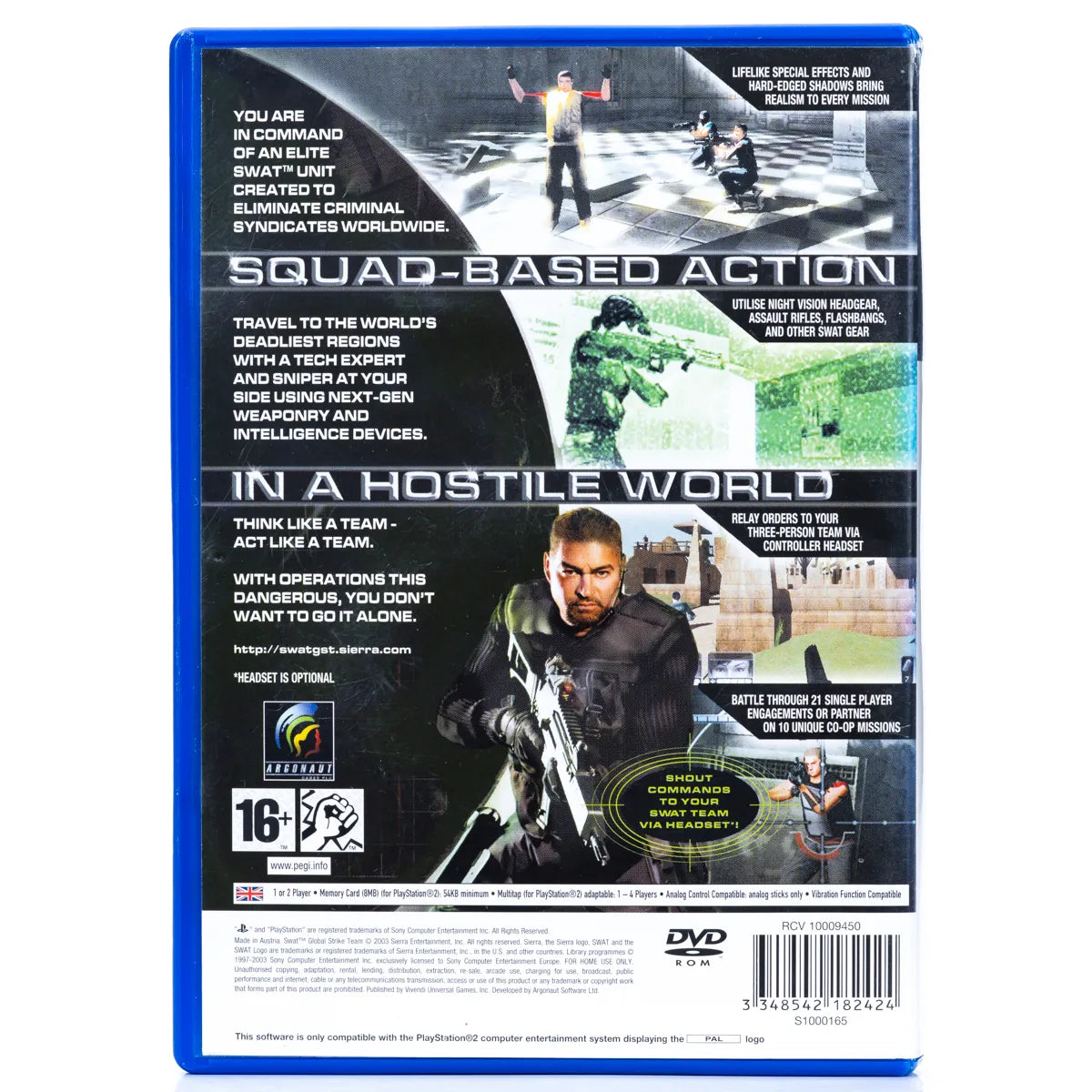 SWAT: Global Strike Team  - PS2