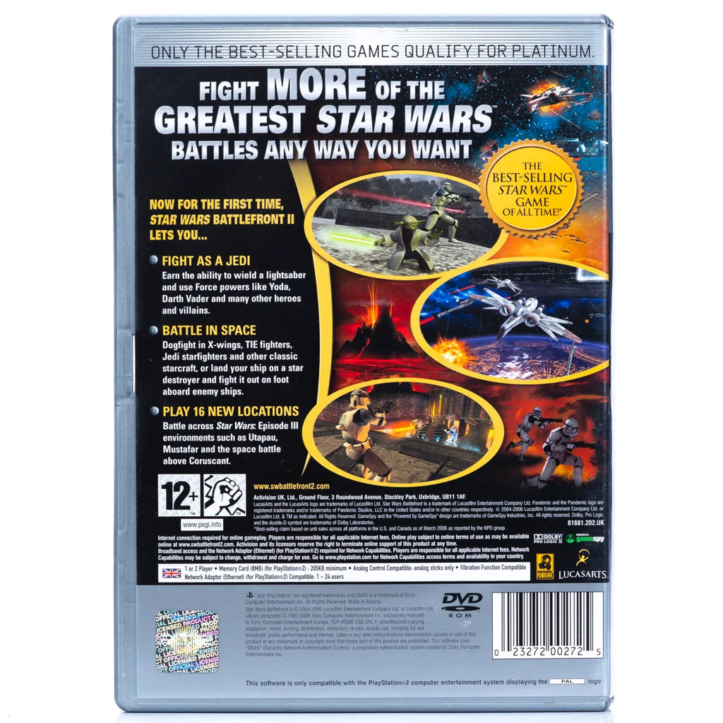 Star Wars: Battlefront II (Platinum) - PS2