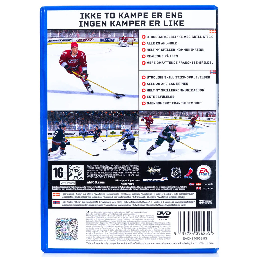 NHL 08 - PS2