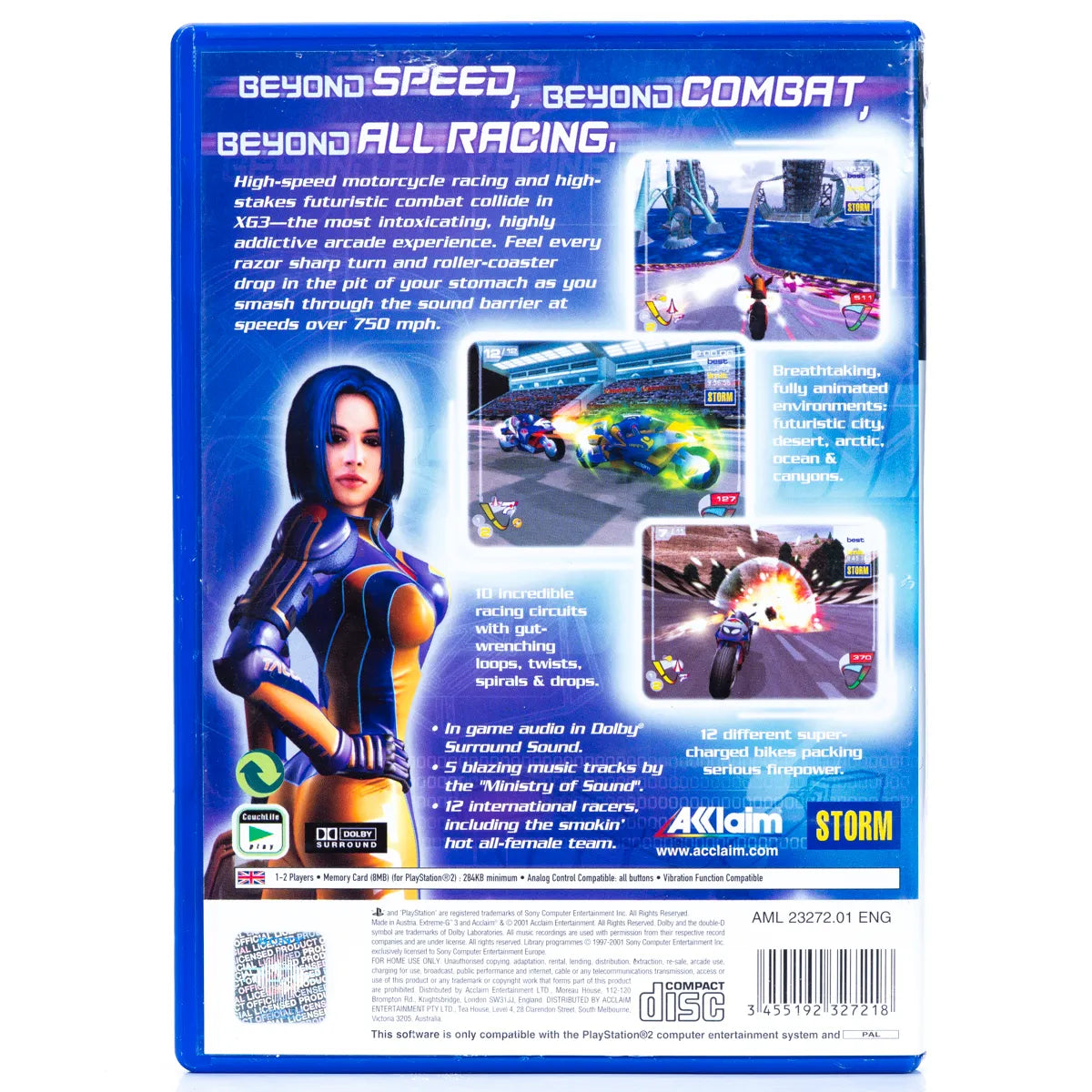 XGIII: Extreme G Racing - PS2