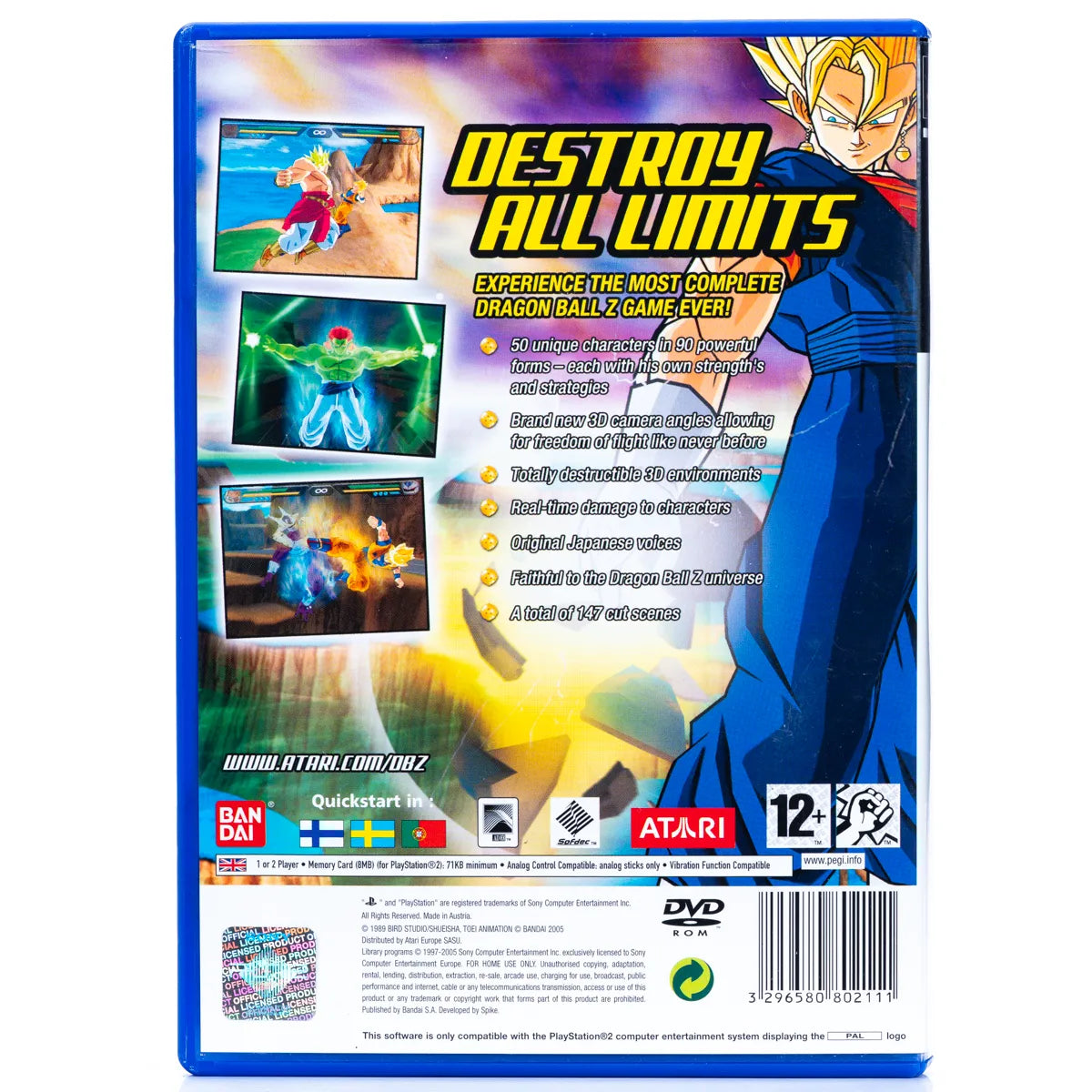 Dragon Ball Z: Budokai Tenkaichi (CIB) - PS2