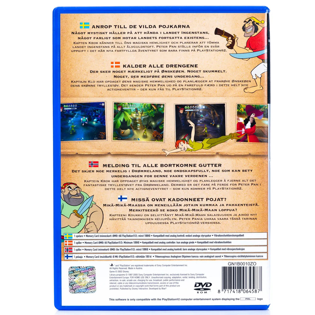 Disney Peter Pan: The Legend of Never Land (CIB) - PS2