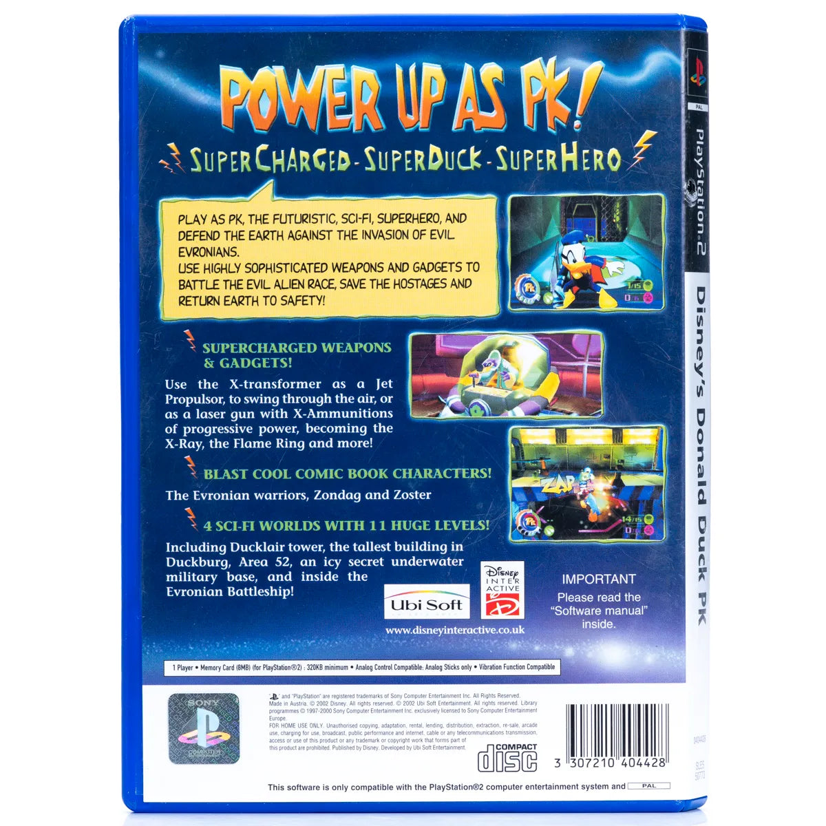 Disney Donald Duck PK (CIB) - PS2