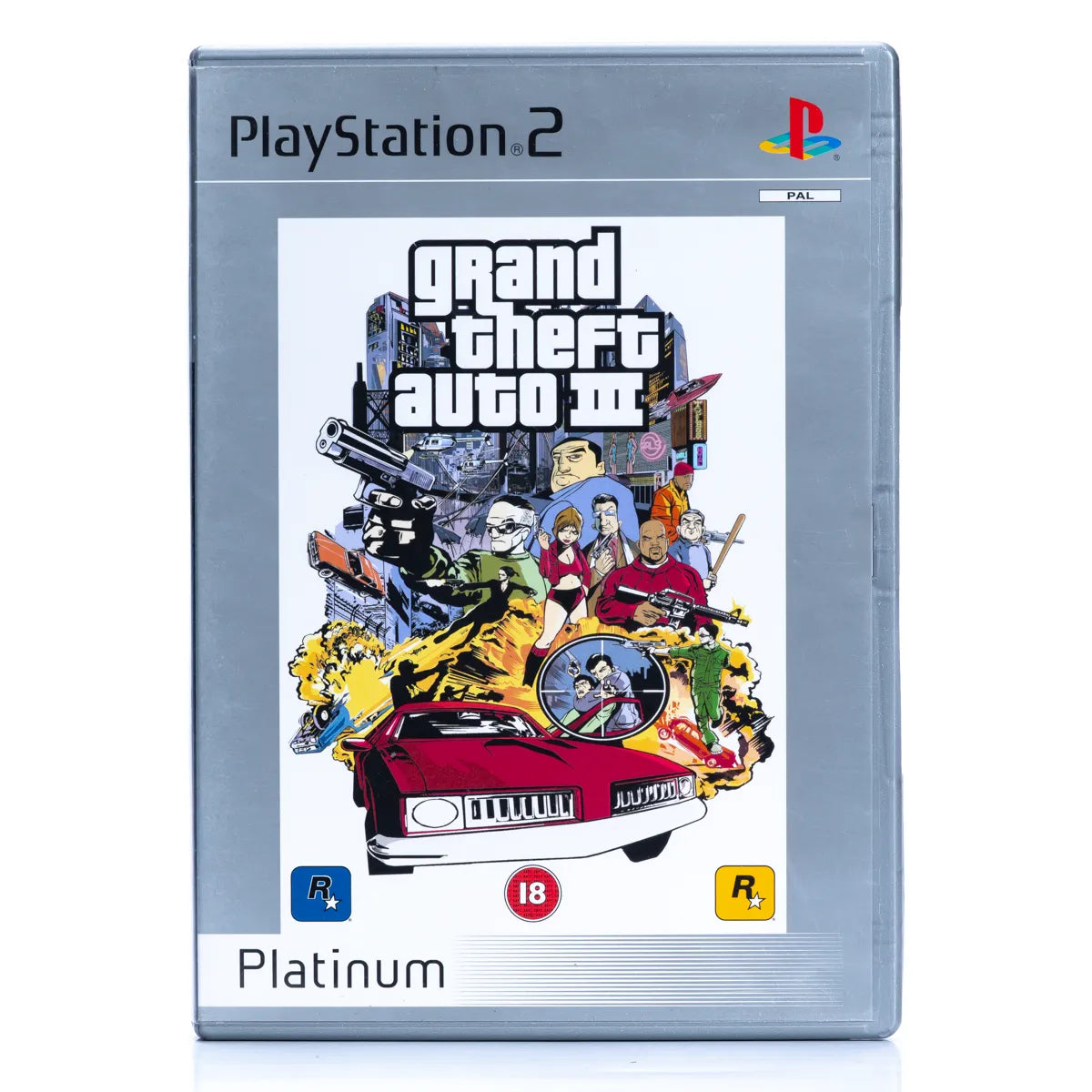 Grand Theft Auto III Platinum - PS2