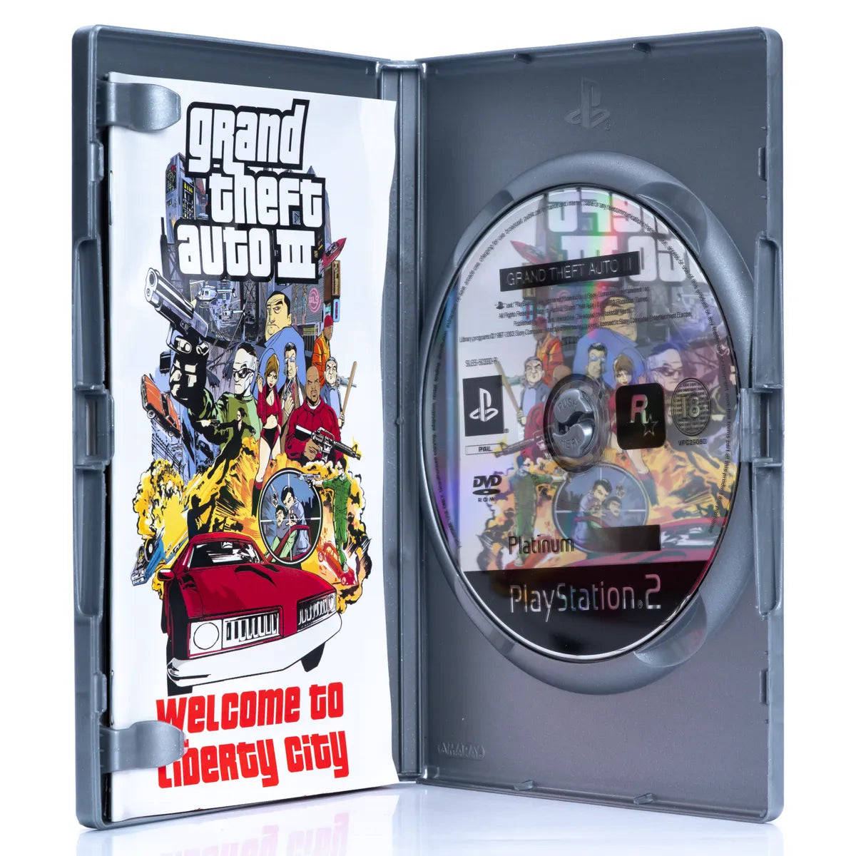 Grand Theft Auto III Platinum - PS2