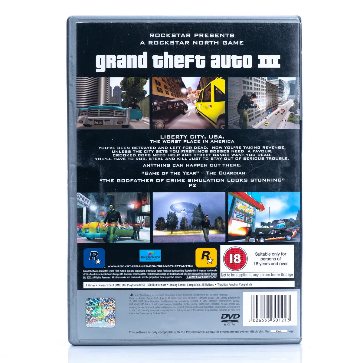 Grand Theft Auto III Platinum - PS2