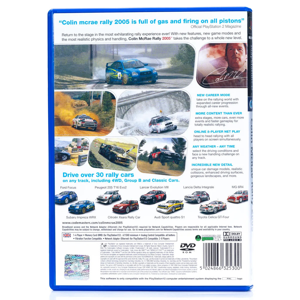 Colin McRae Rally 2005  - PS2
