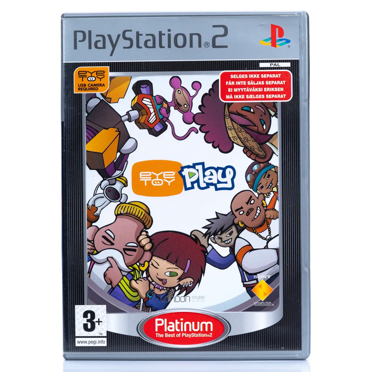 EyeToy: Play Platinum (CIB) - PS2