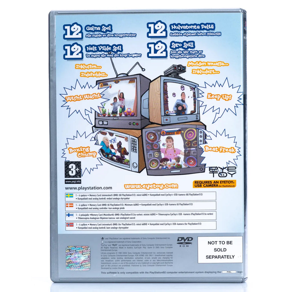 EyeToy: Play Platinum (CIB) - PS2