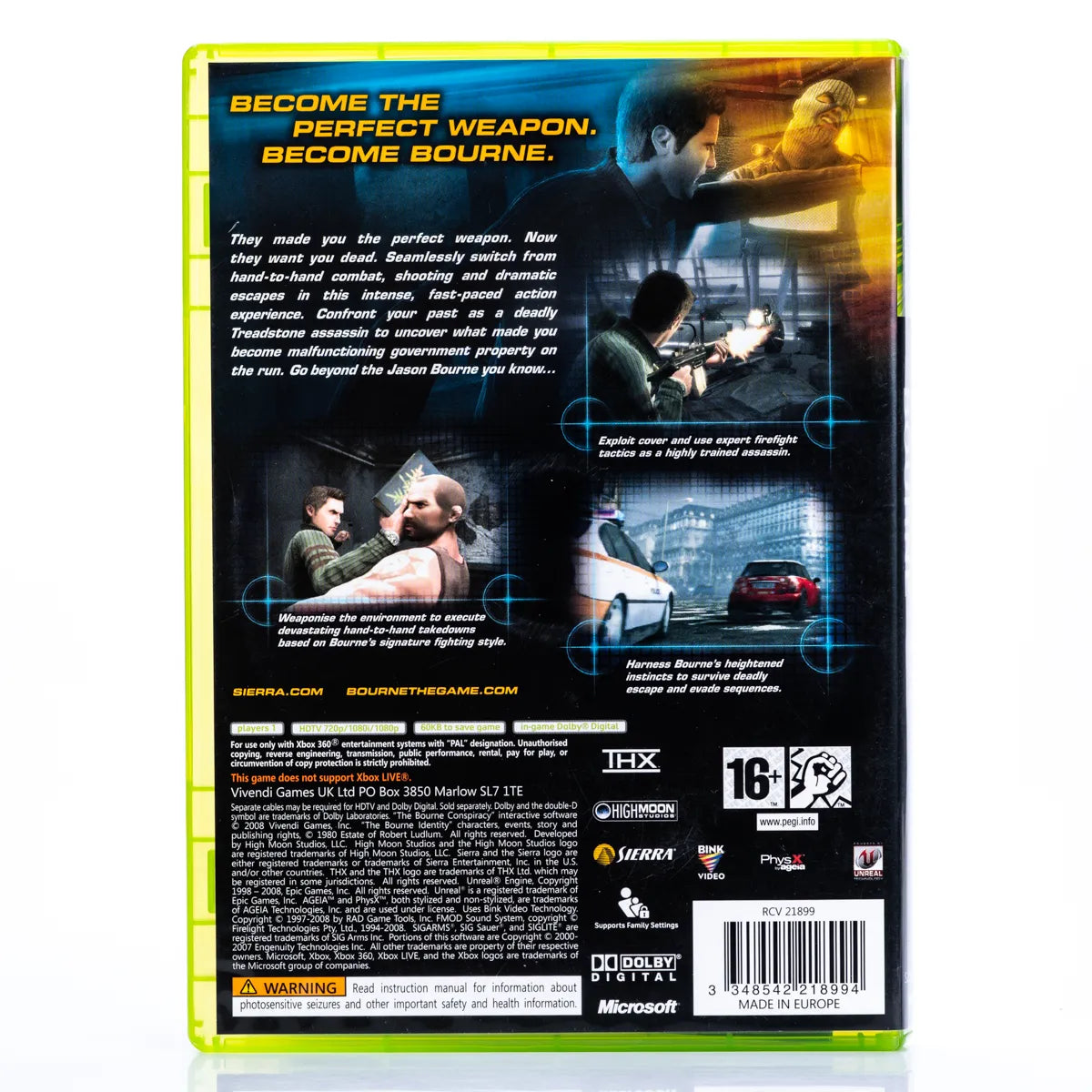 Robert Ludlum's The Bourne Conspiracy - Xbox 360