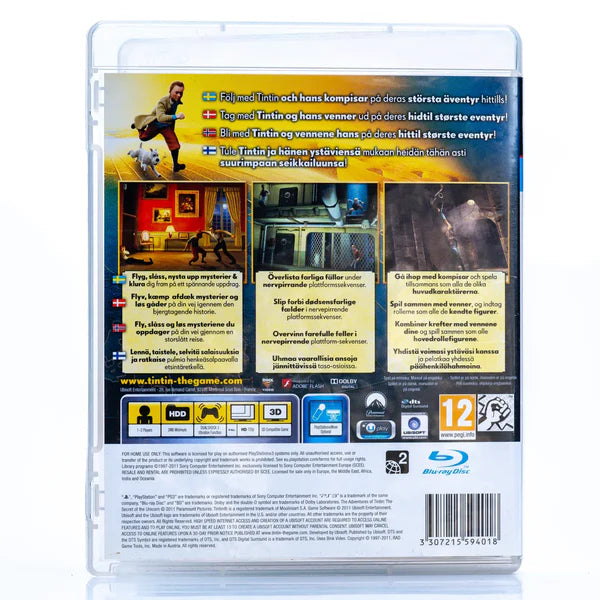 The Adventures of Tintin: The Secret of the Unicorn (PS Move features)