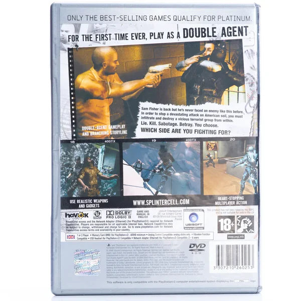 Tom Clancy's Splinter Cell: Double Agent - PS2