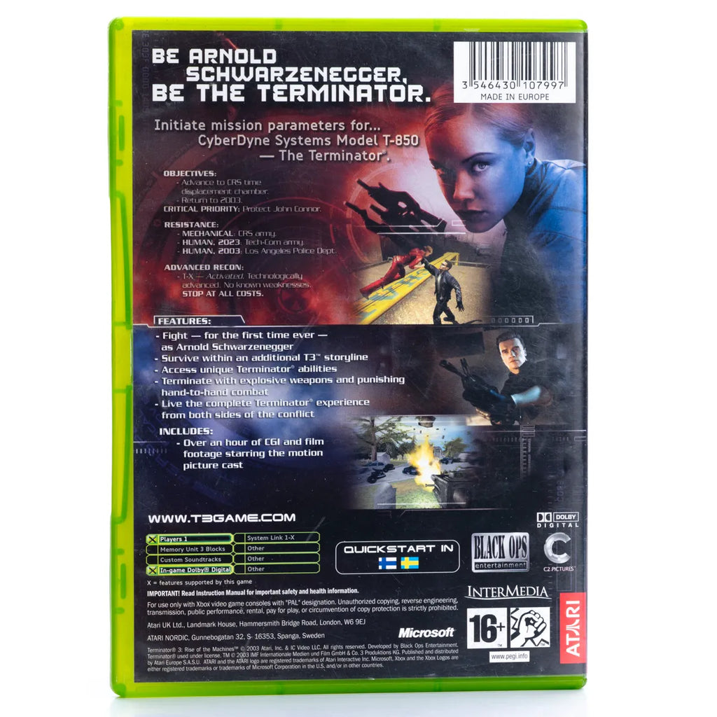 Terminator 3: Rise of the Machines - Xbox