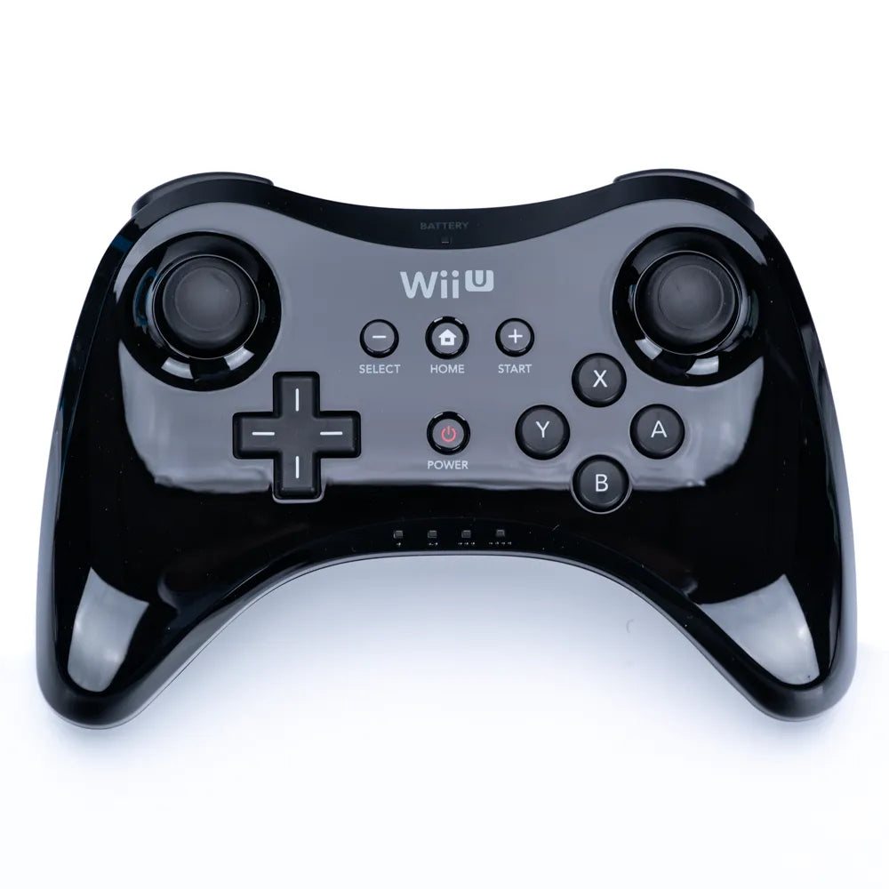 Wii U Pro Controller Sort - Original i Eske