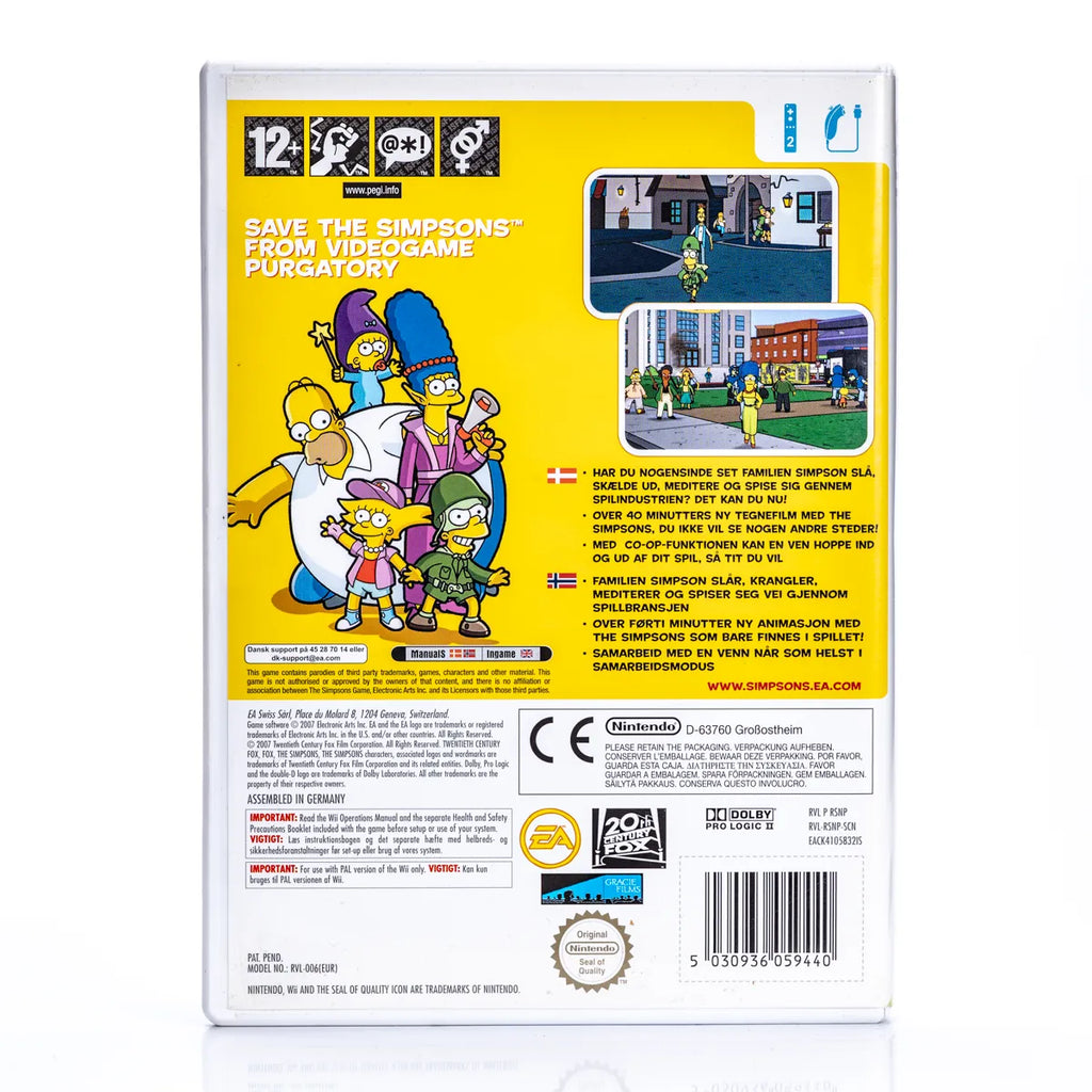 The Simpsons Game - Wii
