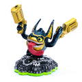 Legendary Black Trigger Happy - Skylanders Spyro's Adventure Figur