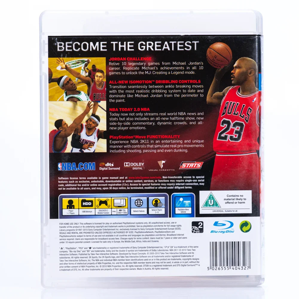 NBA 2K11 (støtter PS Move)