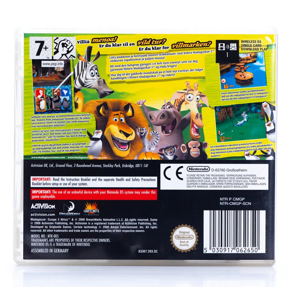 Madagascar: Escape 2 Africa DS