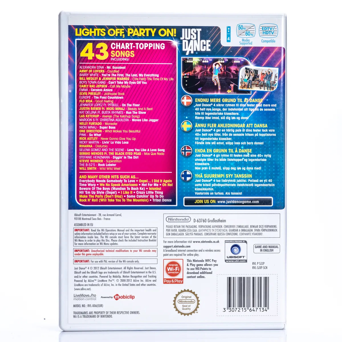 Just Dance 4 - Wii