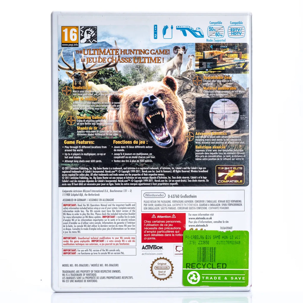 Cabelas Big Game Hunter 2012