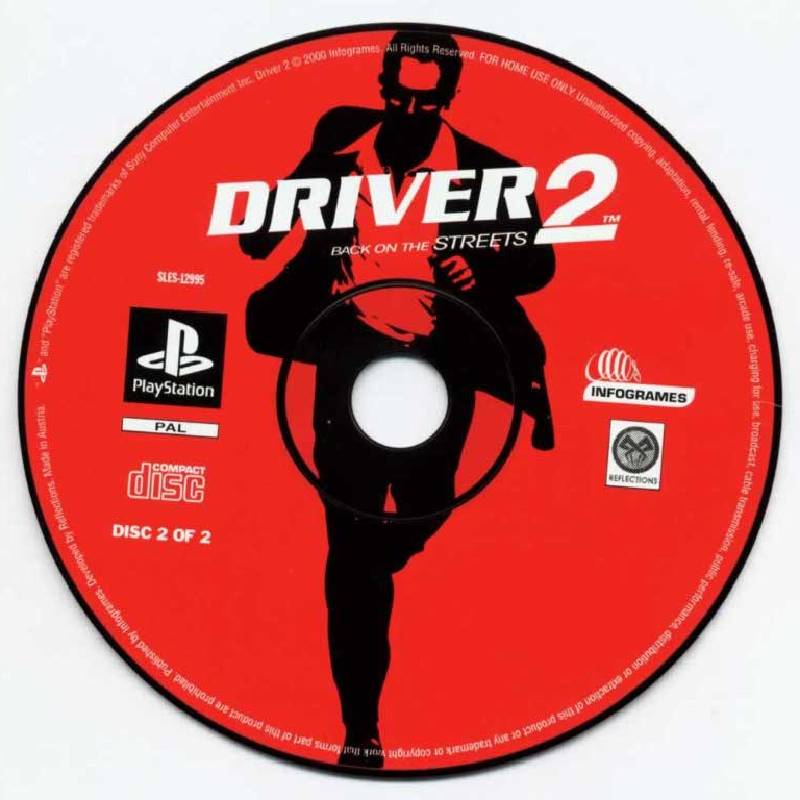 Driver 2 kun disc2 - PS1